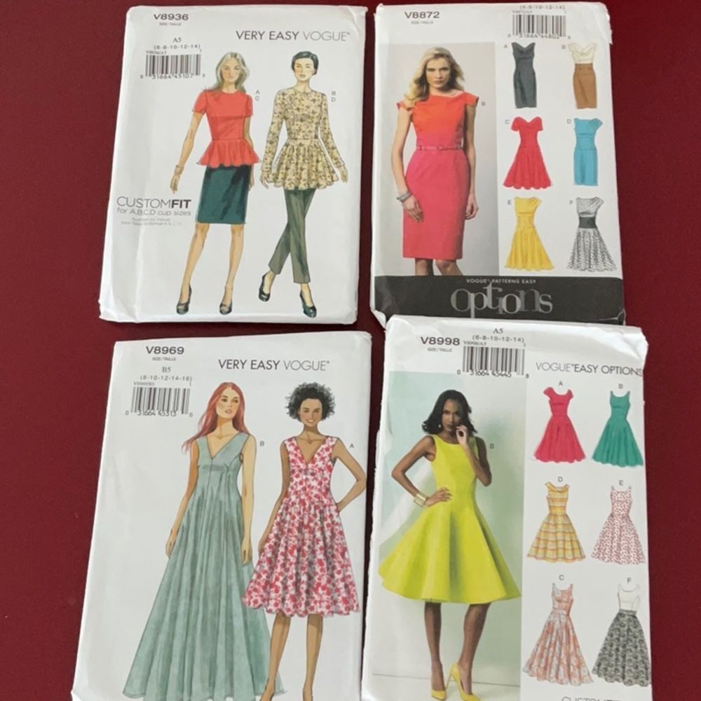 Vogue Sewing Patterns Bundle 2004, 2009, 2013, & 2014 16 Total - Picture 4 of 4
